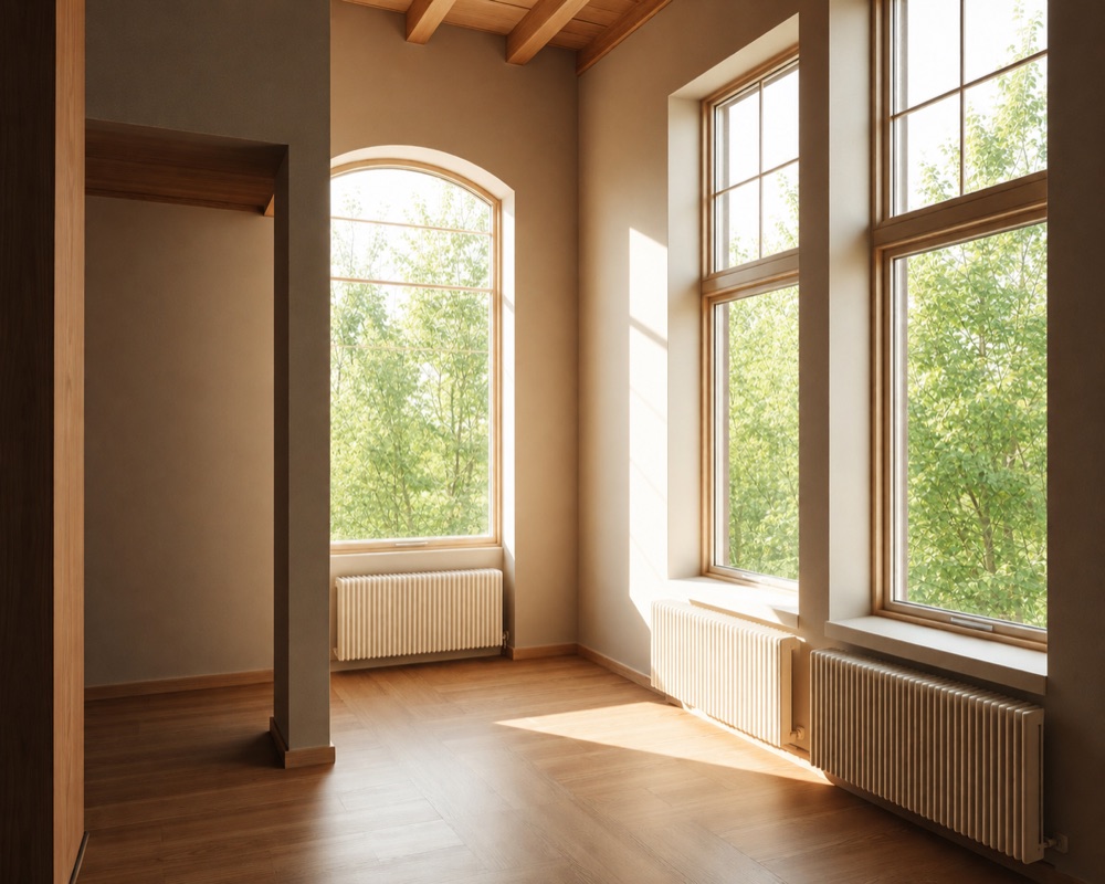 Quiet Nordic interior with soft daylight